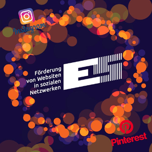 Werbekampagne auf Instagram und Pinterest